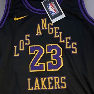 Brand new Lakers City Connect LeBron James